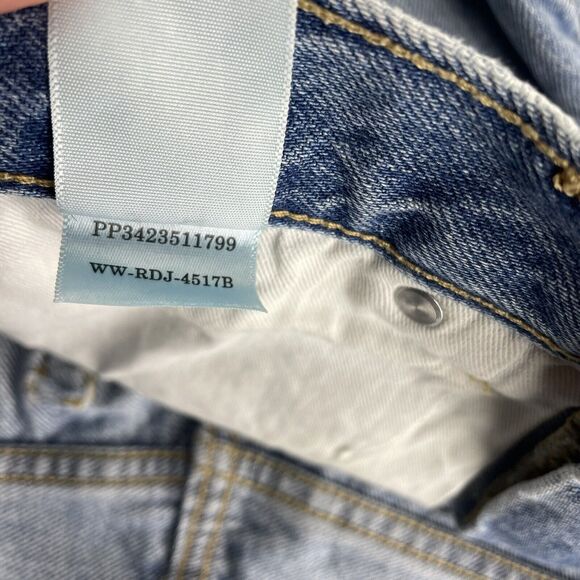 Everlane The Denim Short Women’s 26 Blue Shorts Cut Off - Picture 8 of 8